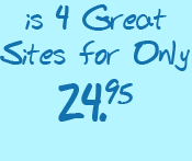 4 great sites for 24.95